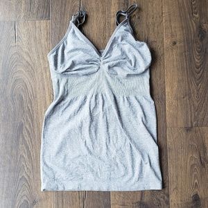 Gray nursing tank top, size Medium